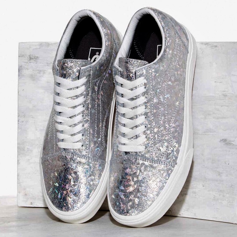 Shiny Holographic “Hologram” Authentic VANS Shoes!